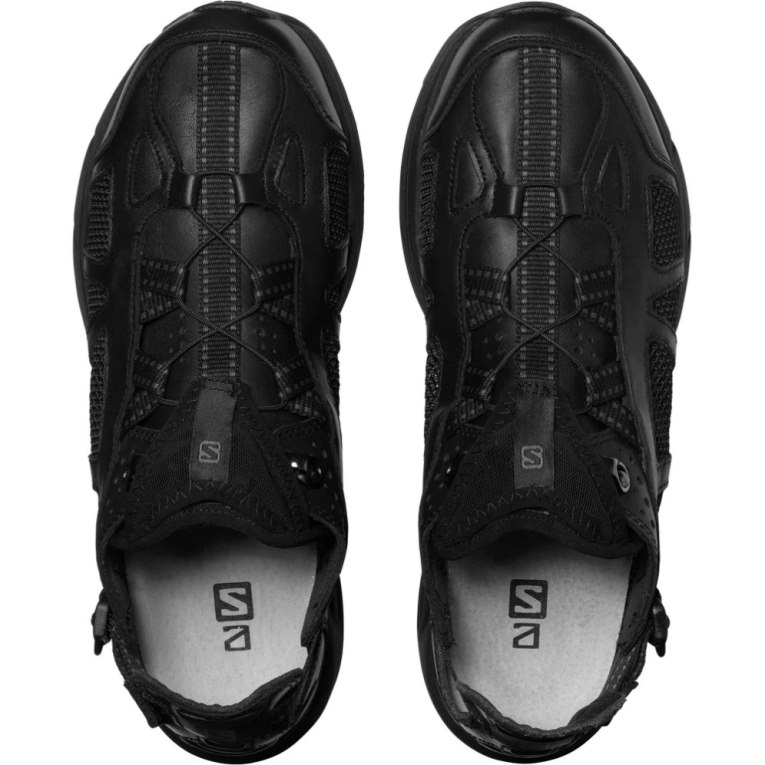 Tenis Salomon Techsonic Cuero Advanced Hombre Negros | MX MFNA728